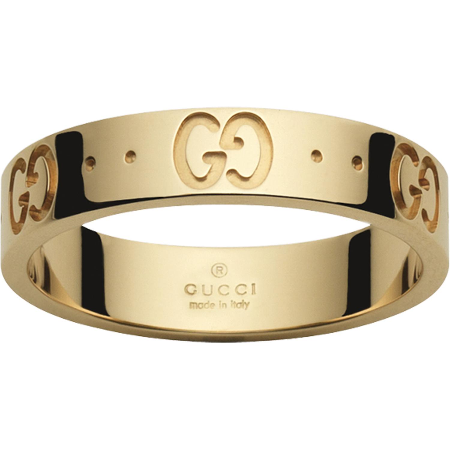 Gucci - YBC073230001 - Icon thin band in 18kt yellow gold