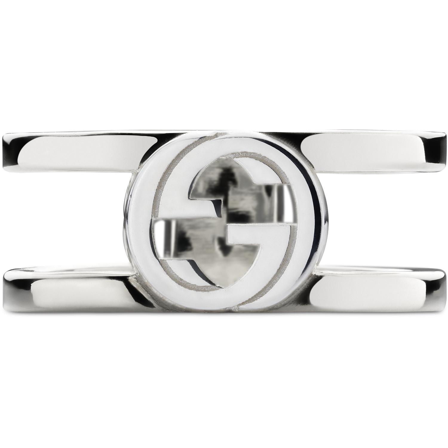 Gucci - YBC797031001 - Interlocking Interlocking G ring in sterling silver_large 9mm