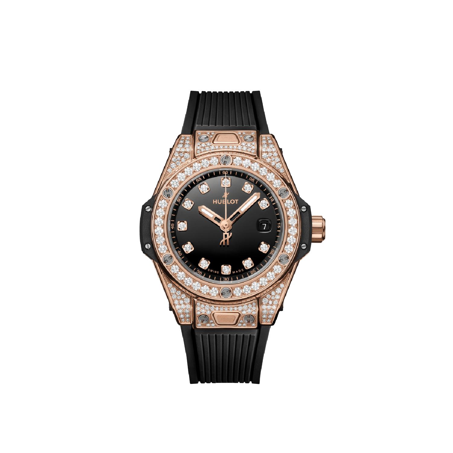 HUBLOT - BIG BANG ONE CLICK KING GOLD PAVÉ