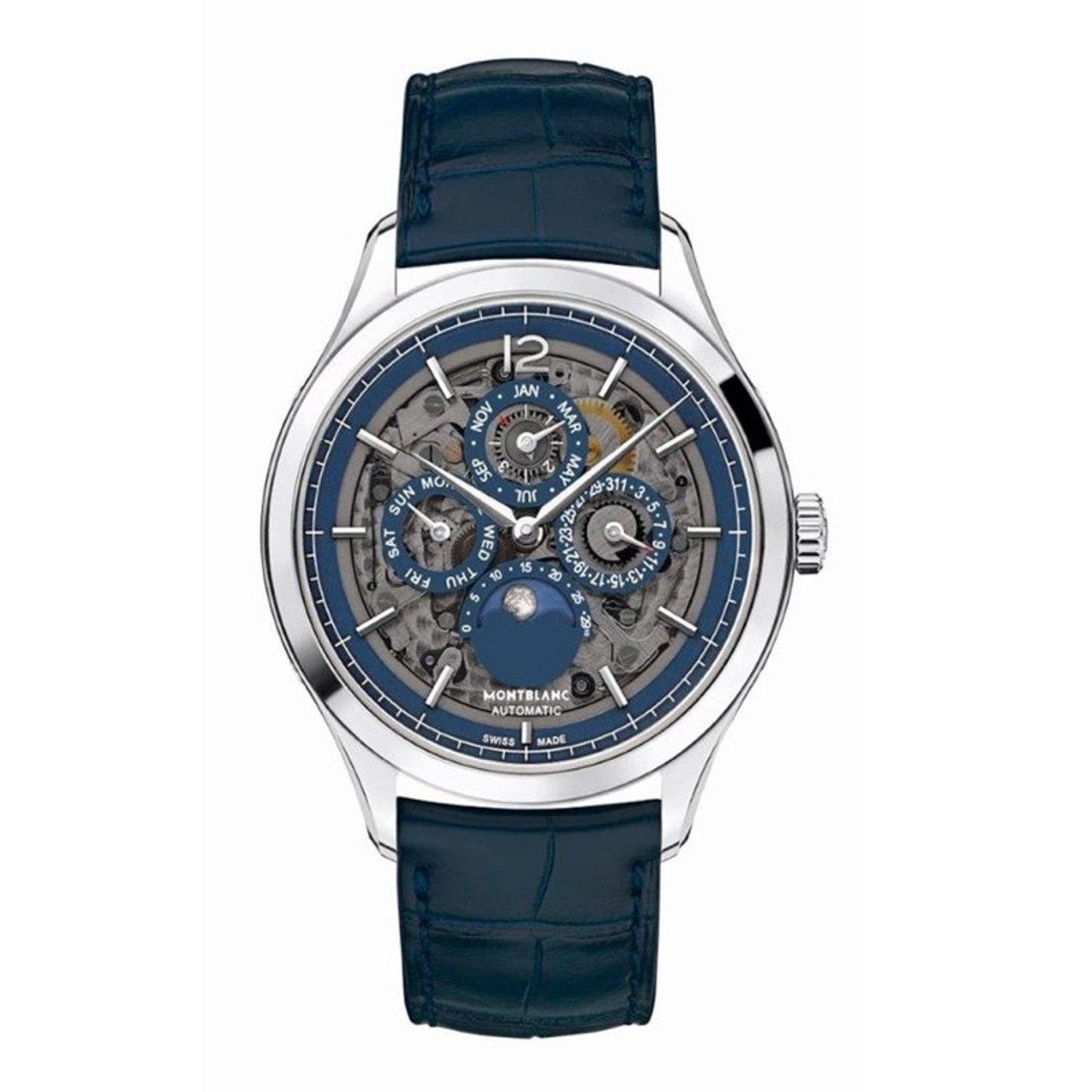 MONT BLANC - 118513 - Montblanc Chronometrie Perpetual Calendar Heritage