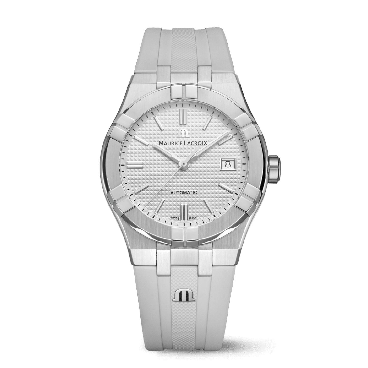 MAURICE LACROIX - AI6007-SS000-130-7 - SS000 - 130 - 7 - AIKON AUTOMATIC DATE 39MM
