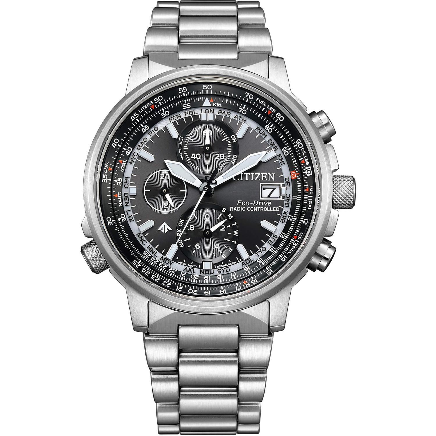 CITIZEN - AT8300-58E - 58E - Chrono Pilot Steel 41mm