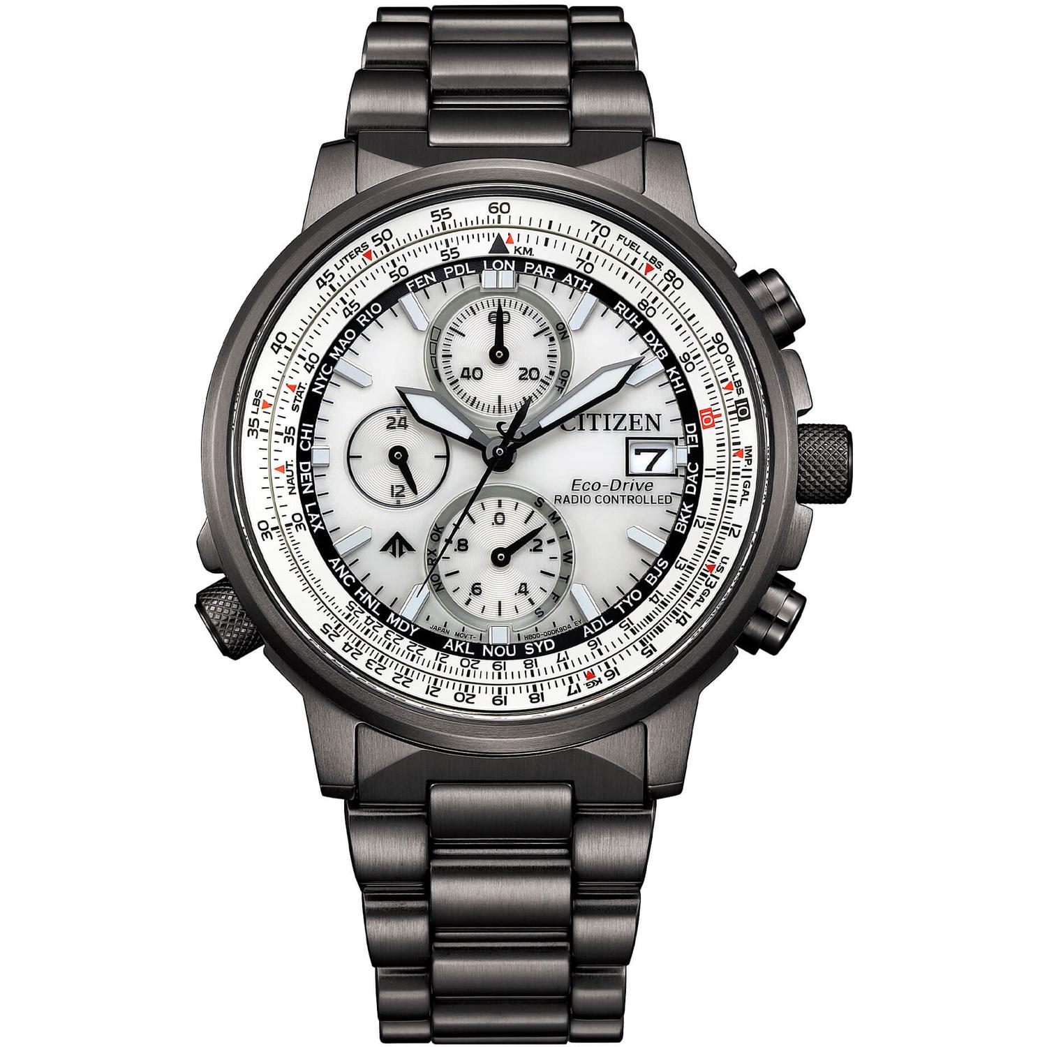 CITIZEN - AT8304-57A - 57A - Chrono Pilot Steel 41mm