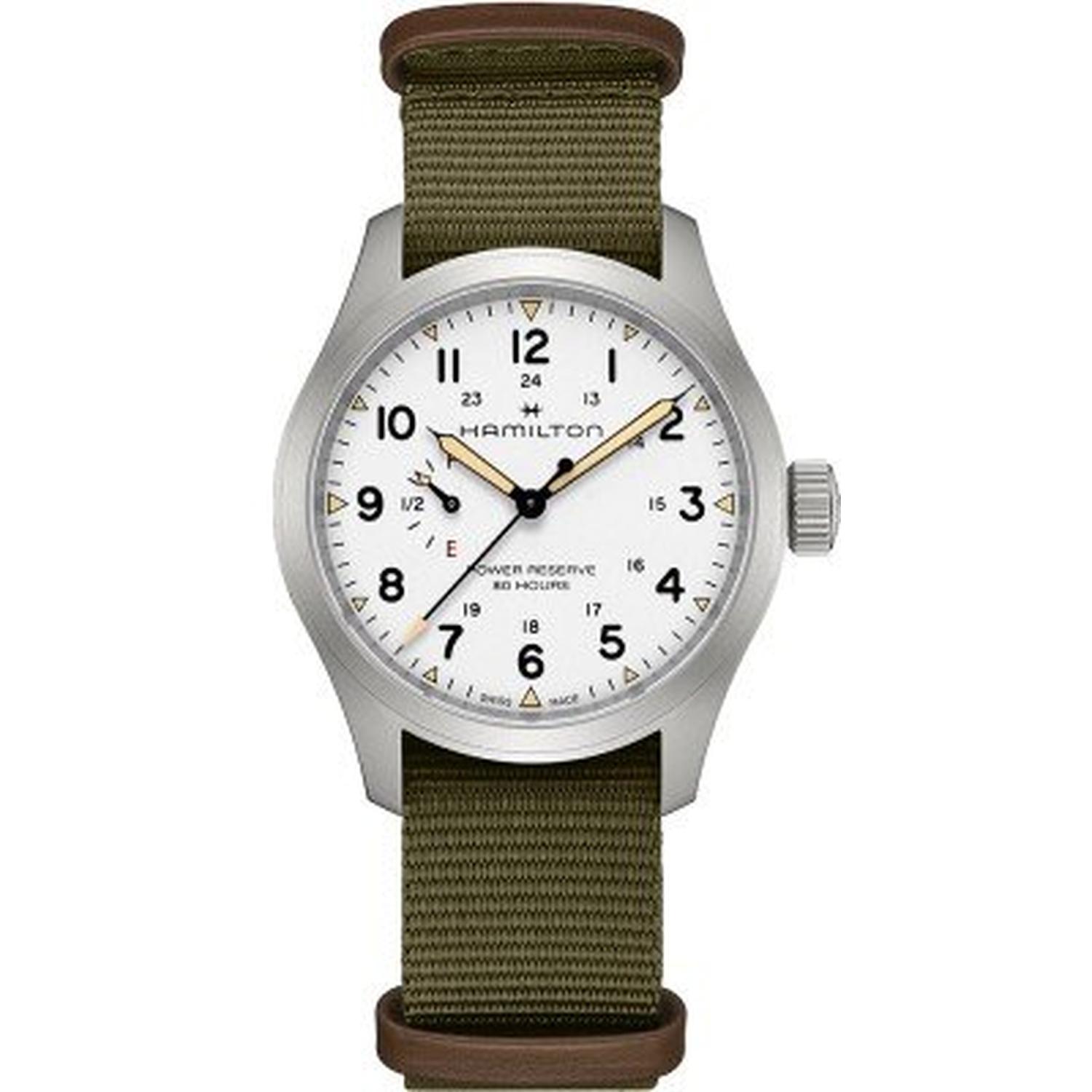 HAMILTON - H69509910 - Khaki Field Mechanical Power Reserve
