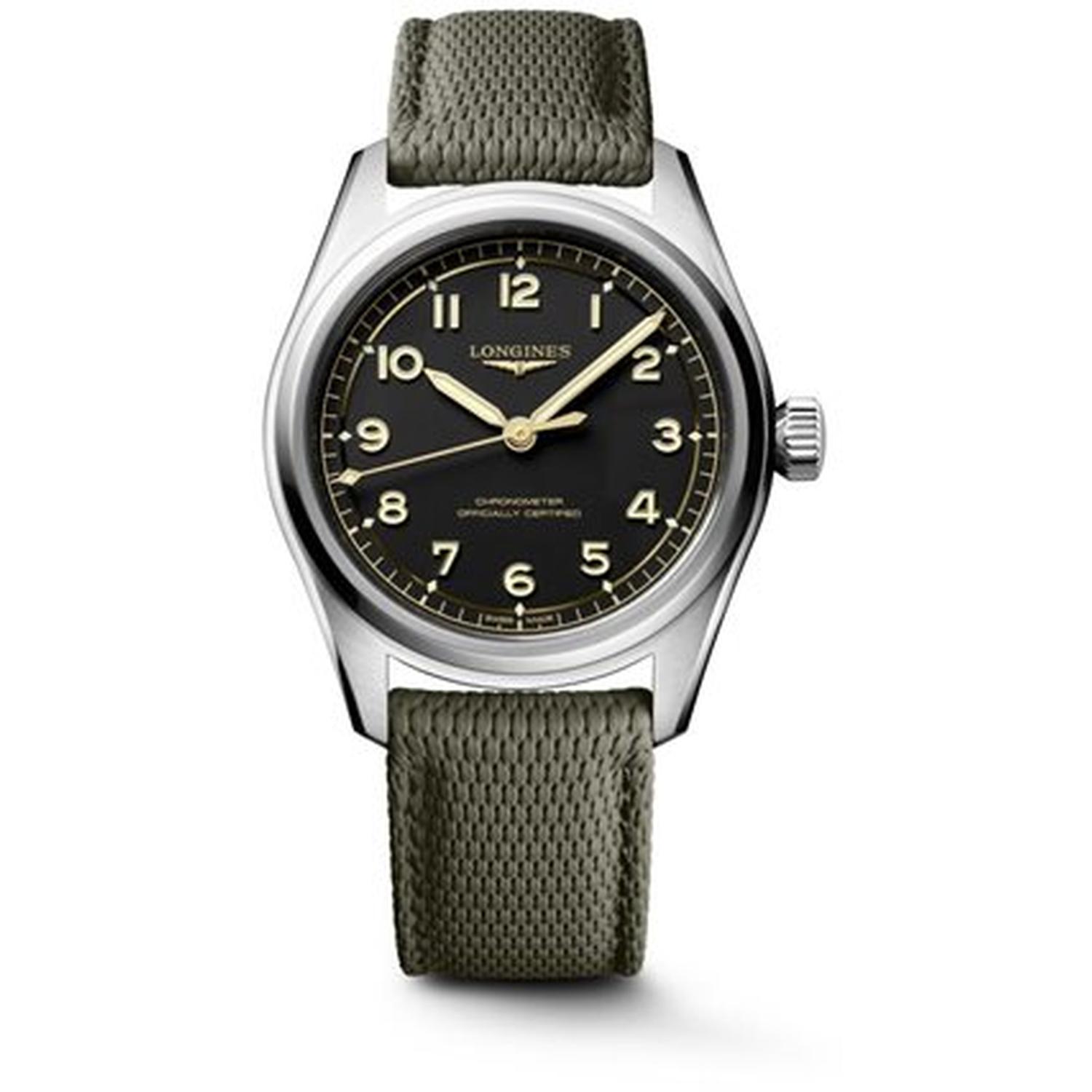 LONGINES - L3.809.4.53.9 - Spirit Pilot Men's Steel Watch