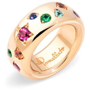 POMELLATO - PAB9011_O7000 - 000VA - ICONICA - Iconic Ring OR Various Stones