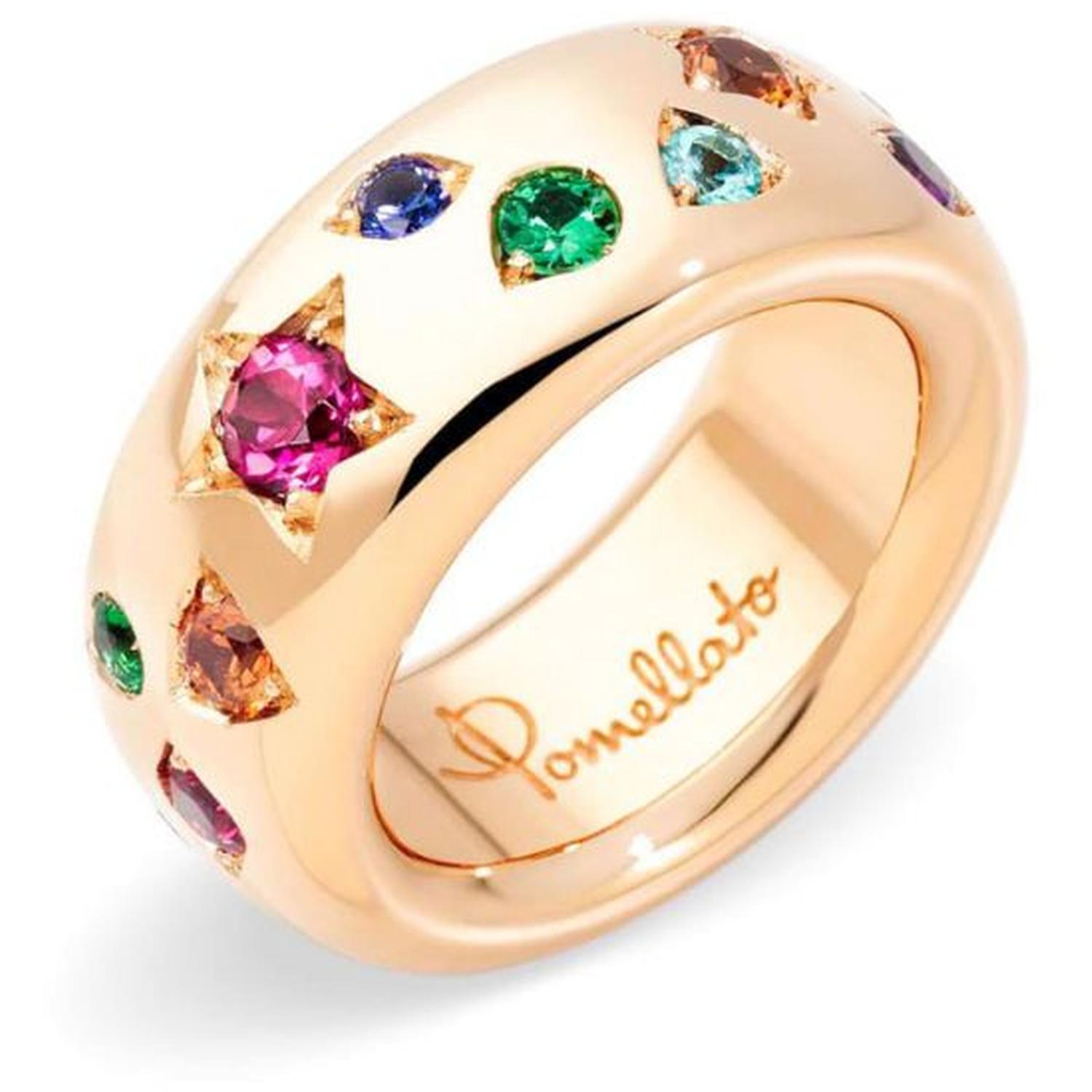 POMELLATO - PAB9011_O7000 - 000VA - ICONICA - Iconic Ring OR Various Stones
