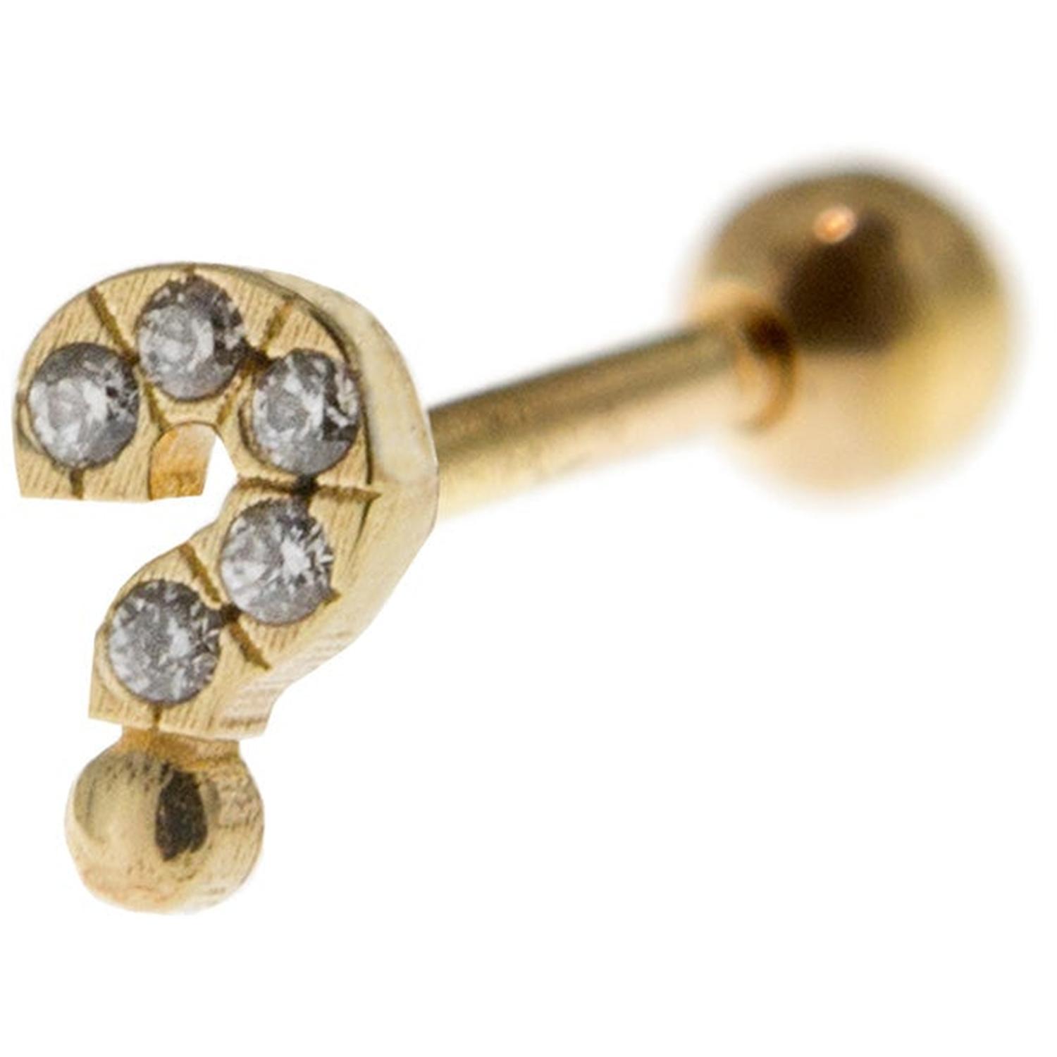RUE DES MILLE - PRZ008INTAU - Donna - Helix Piercing Question Mark