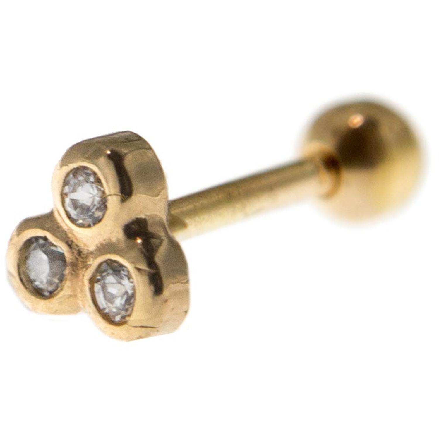 RUE DES MILLE - PRZ008PTNAU - Donna - Helix Piercing Triple Dots