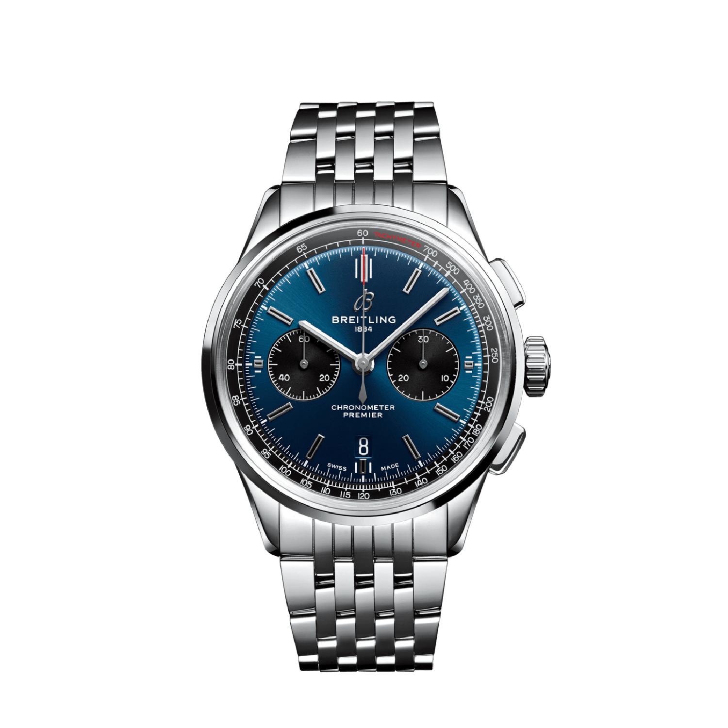 BREITLING - AB0118221C1A1 - premier b01 chronograph 42
