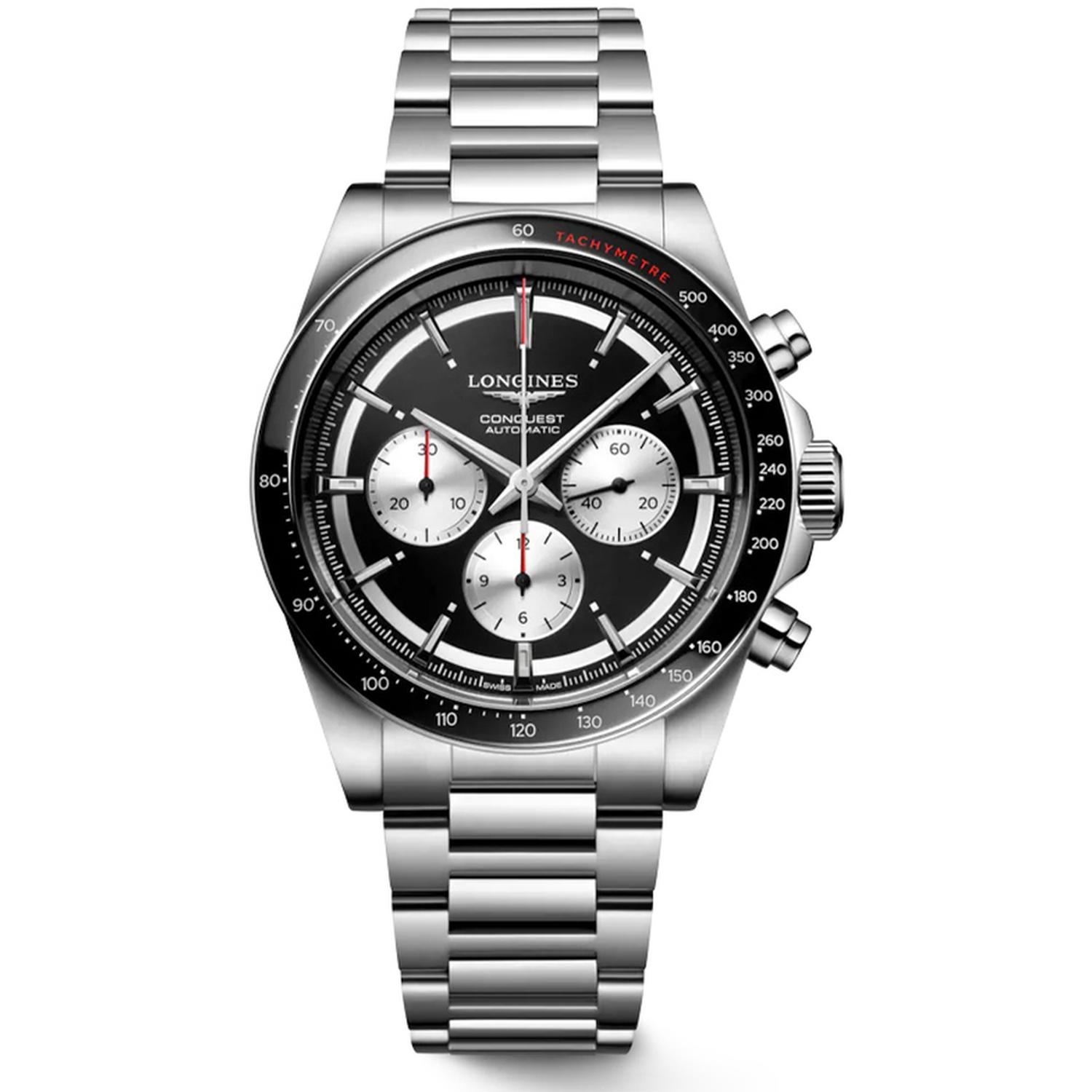 LONGINES - L3.835.4.52.6 - conquest 42 mm