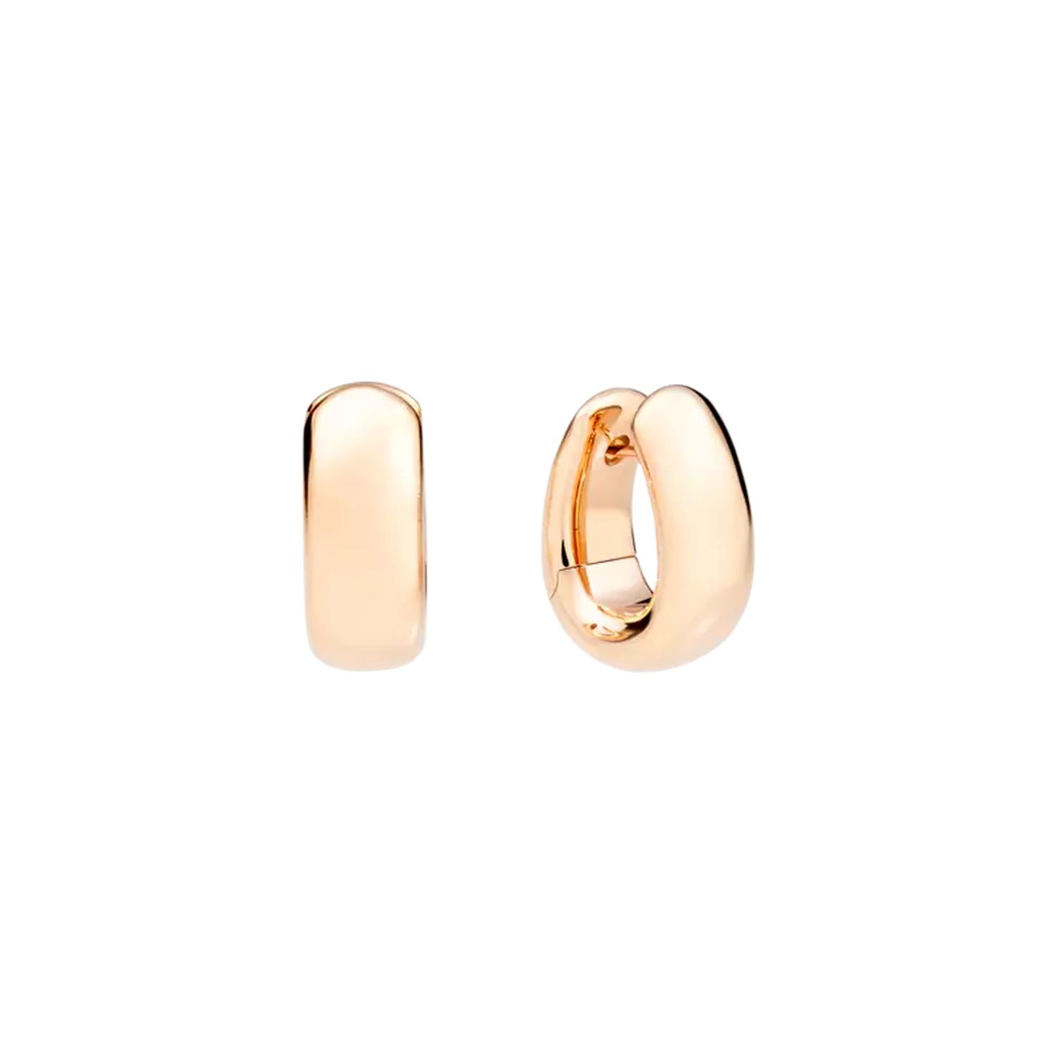 POMELLATO - POB7121_O7000 - 00000 - ICONIC EARRINGS IN 18KT ROSE GOLD