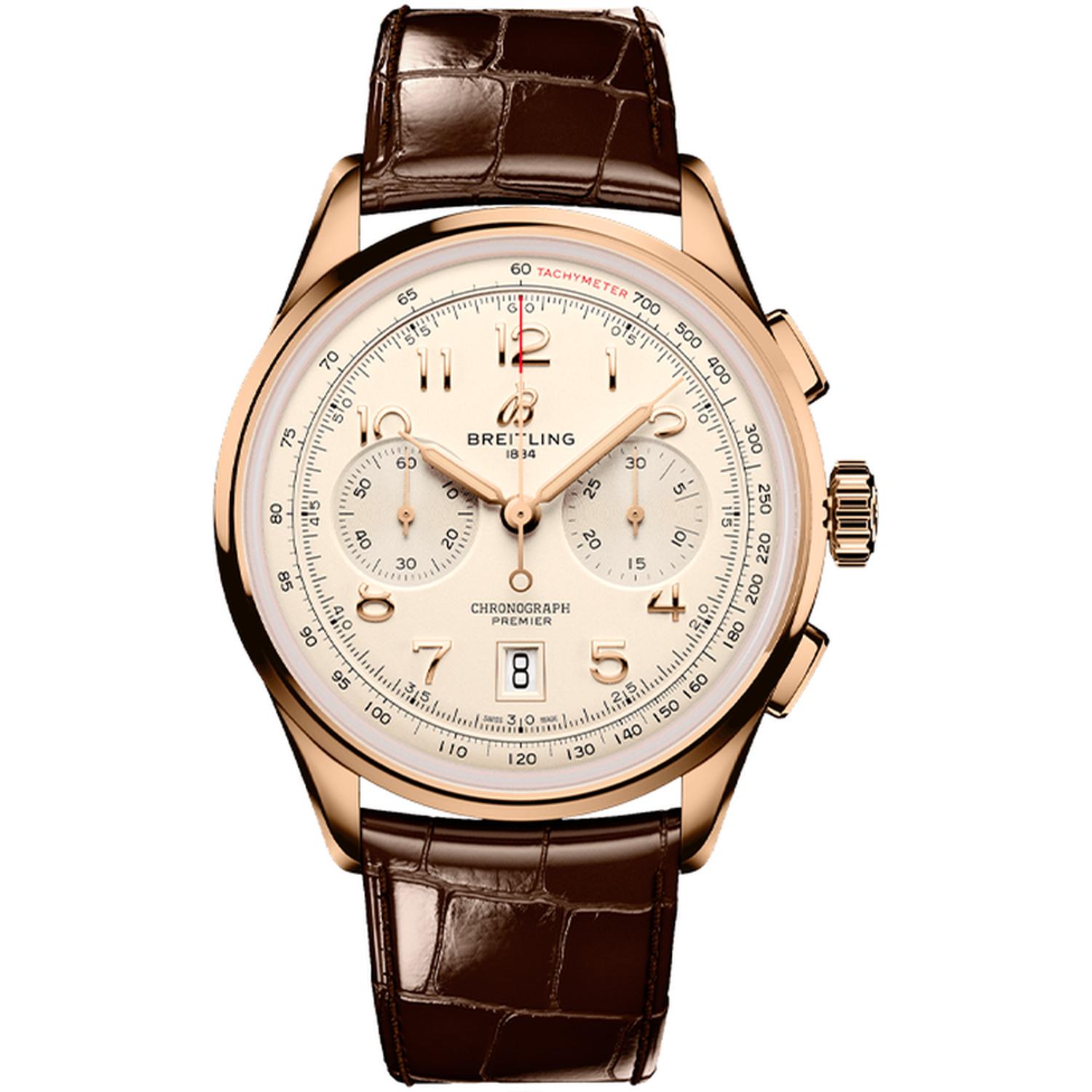 BREITLING - RB0145371G1P1 - premier b01 chronograph 42 mm