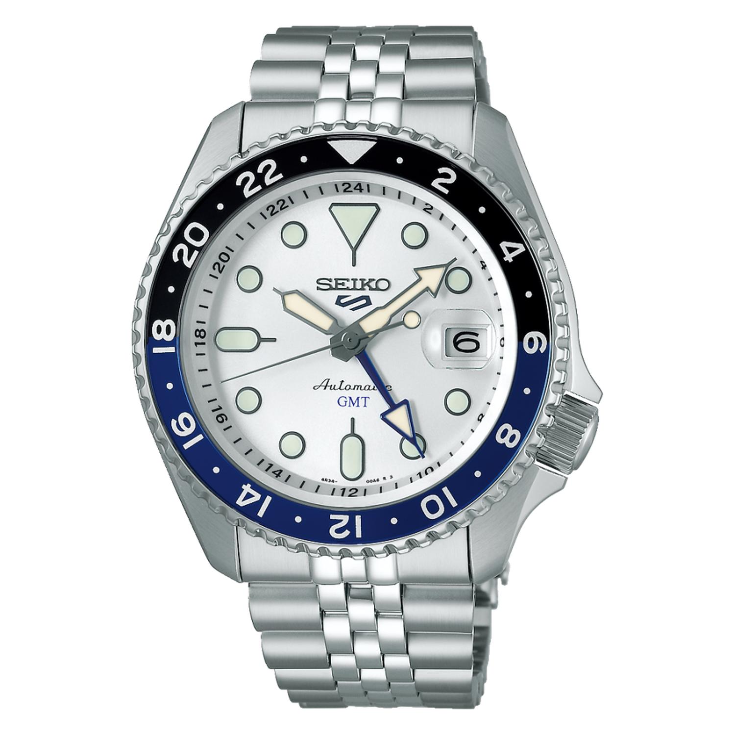 SEIKO - SSK033K1 - 5 Sports Automatic GMT Watch