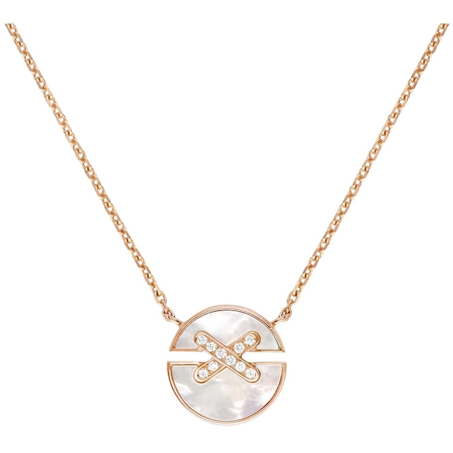 CHAUMET - 084220 - Harmony Mother Link Games - of - pearl small model pendant