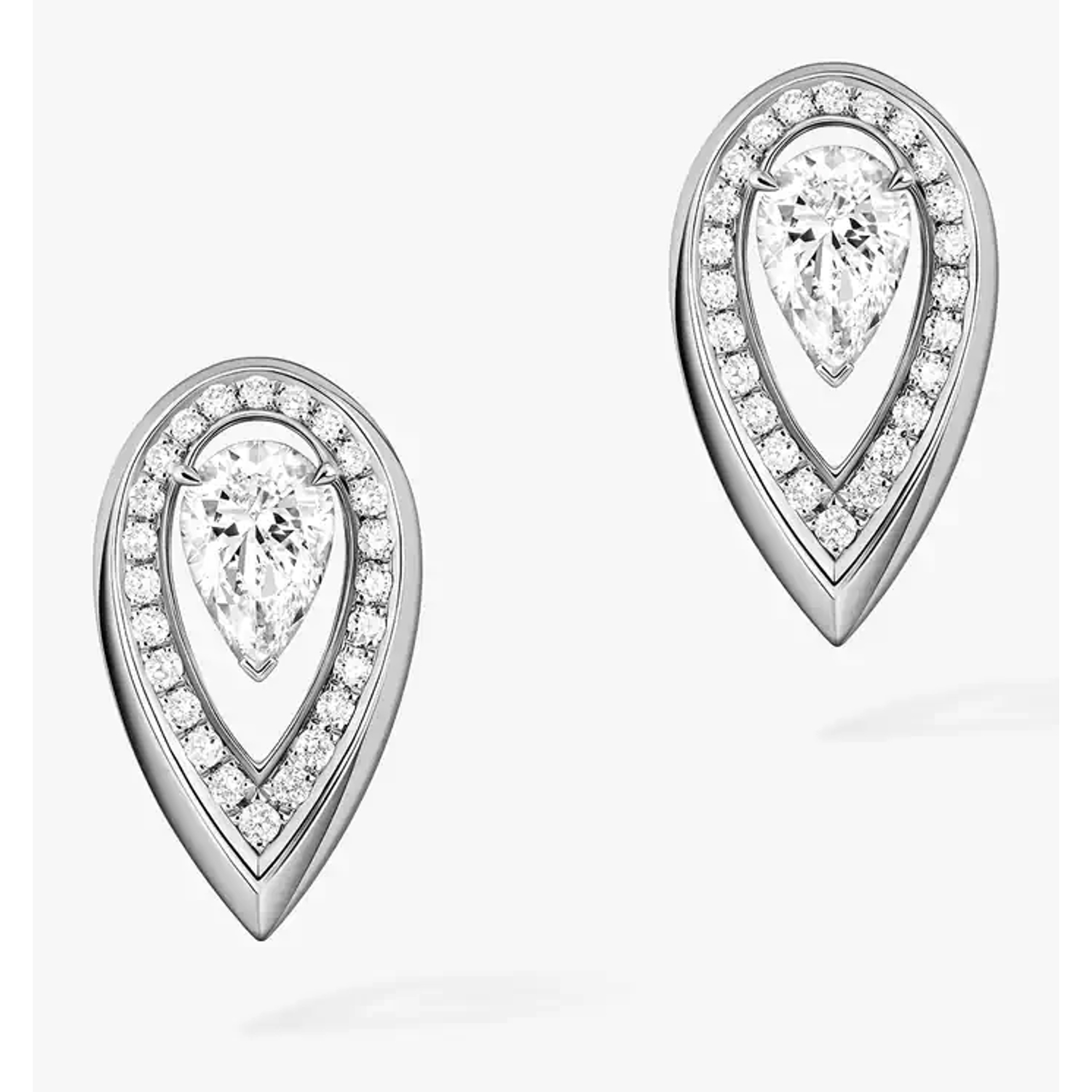 MESSIKA - 13240-WG - Fiery Diamond Earrings 0.25 Carats White Gold