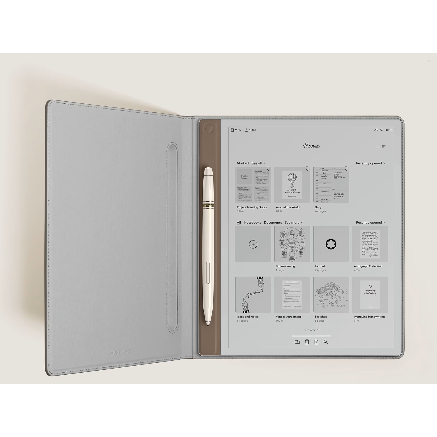 MONT BLANC - 135011 - Digital Paper Elixir Gold