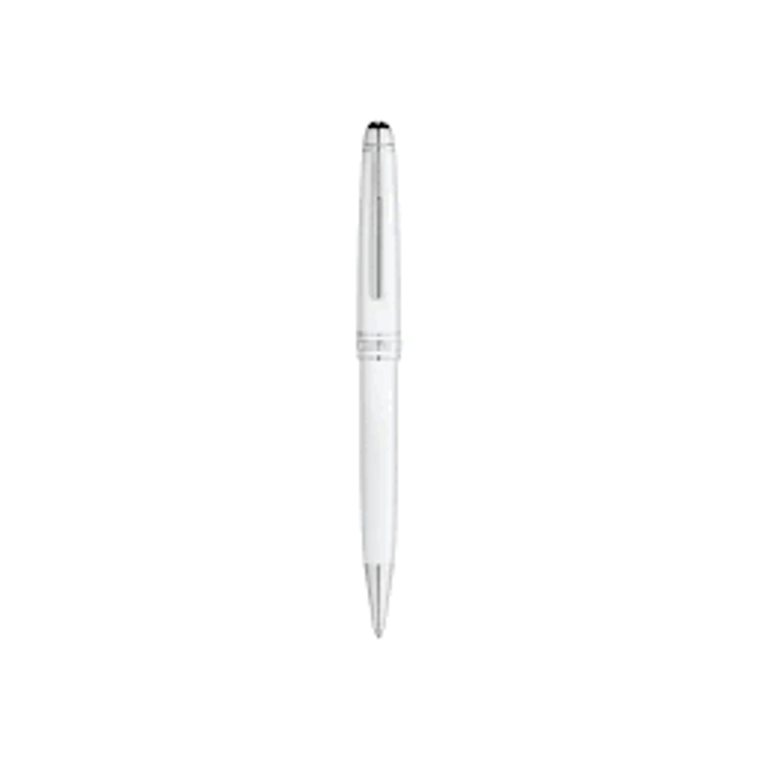 MONT BLANC - 137122 - Luxury pens penna sfera bianca, Meisterstuck classique