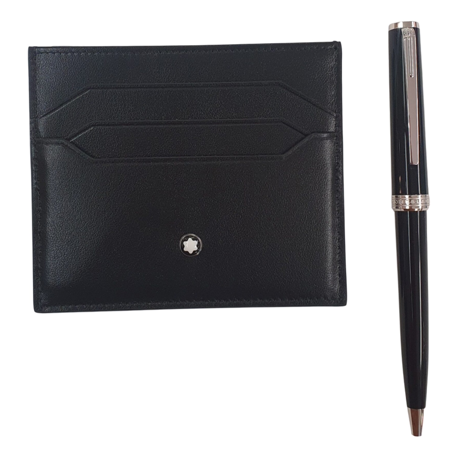 MONT BLANC - 137793 - Montblanc Pix Set with Ballpoint Pen and Card Holder