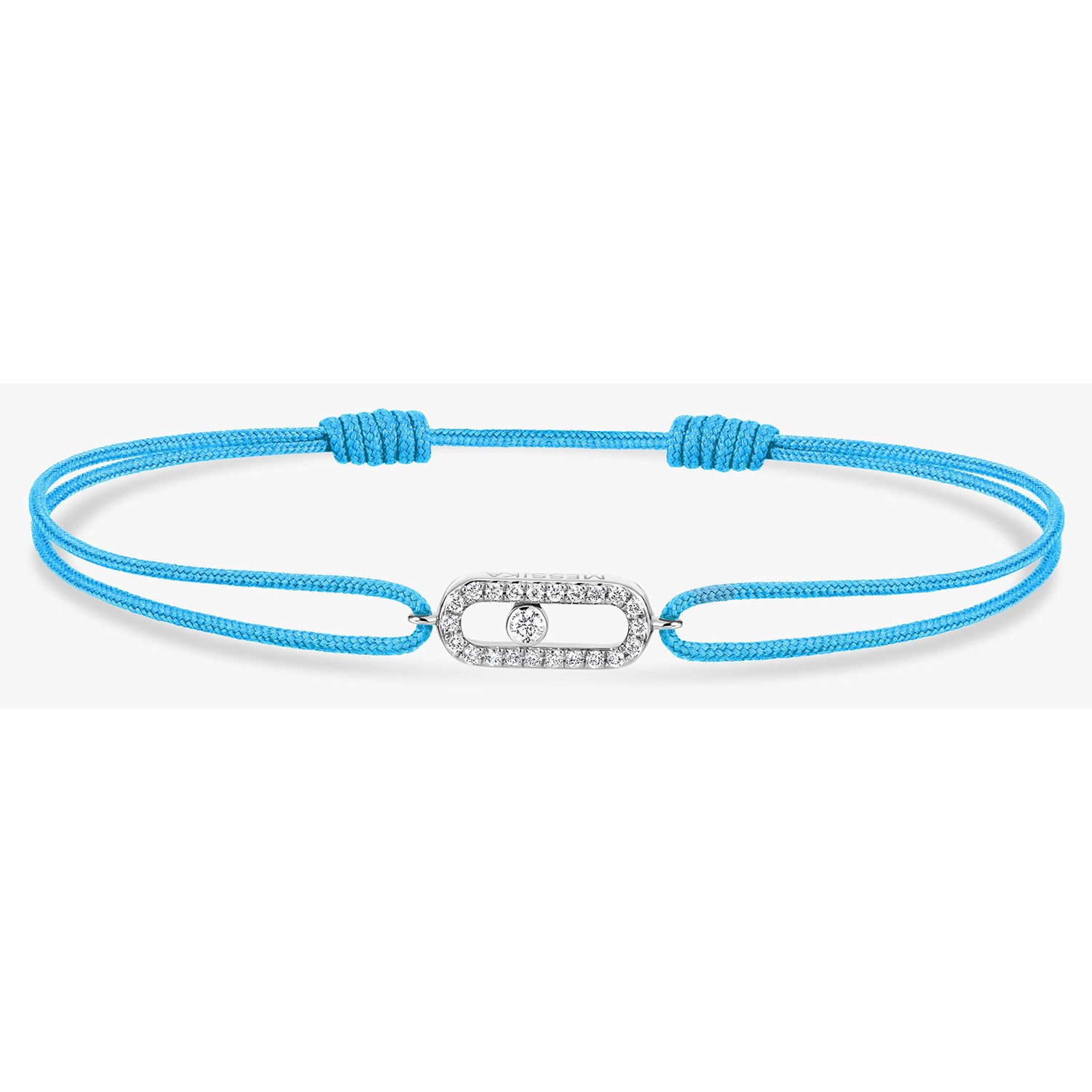 MESSIKA - 14323-WG - Move Uno Turquoise Lanyard