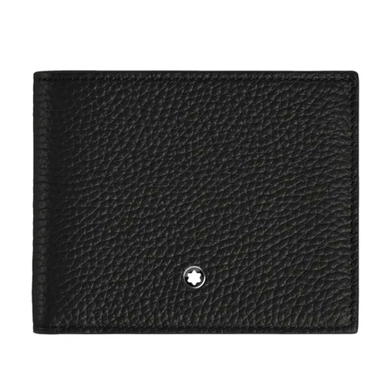 MONT BLANC - 220217 - Black wallet with 4 coin compartments