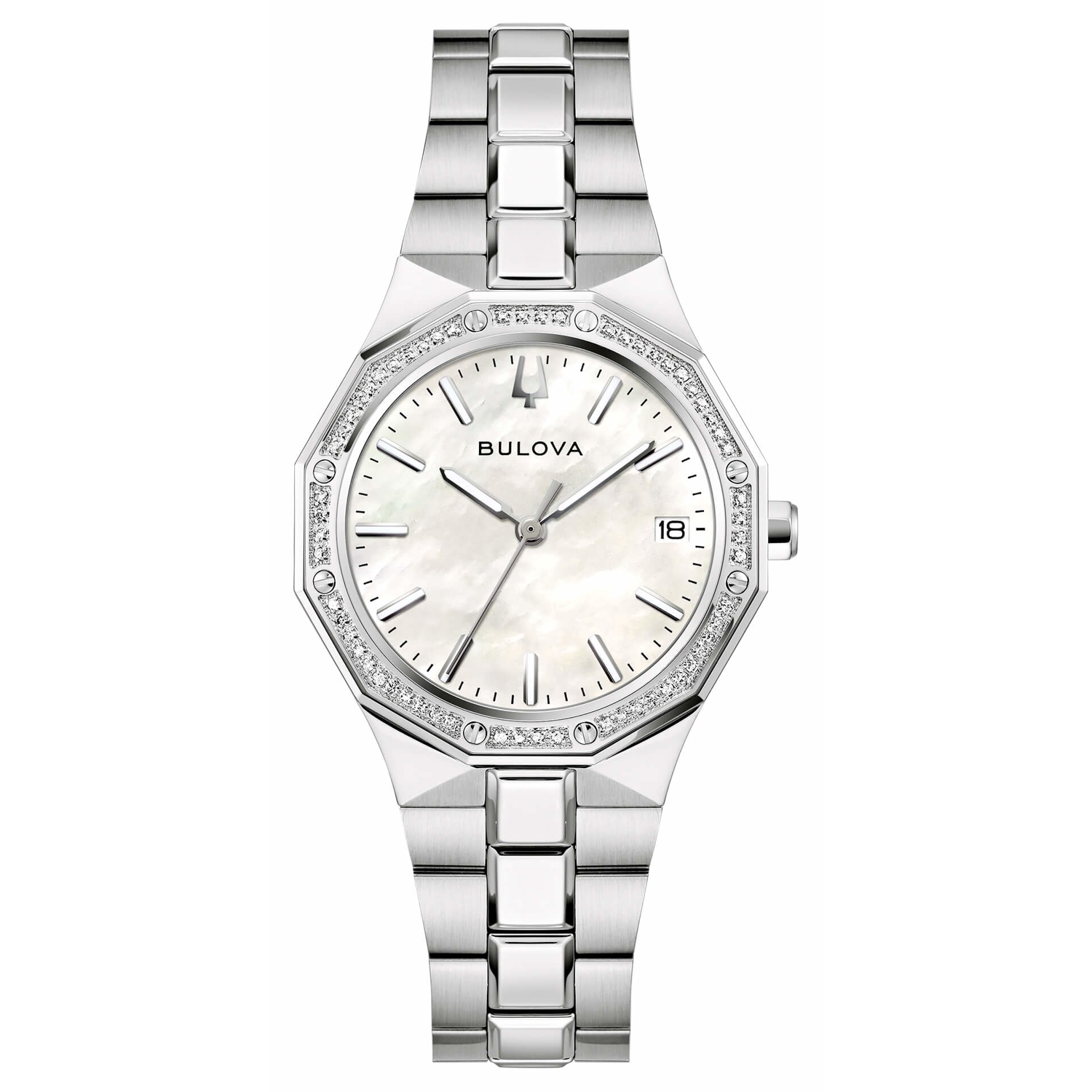 BULOVA - 96R255 - Octagon Lady Diamonds