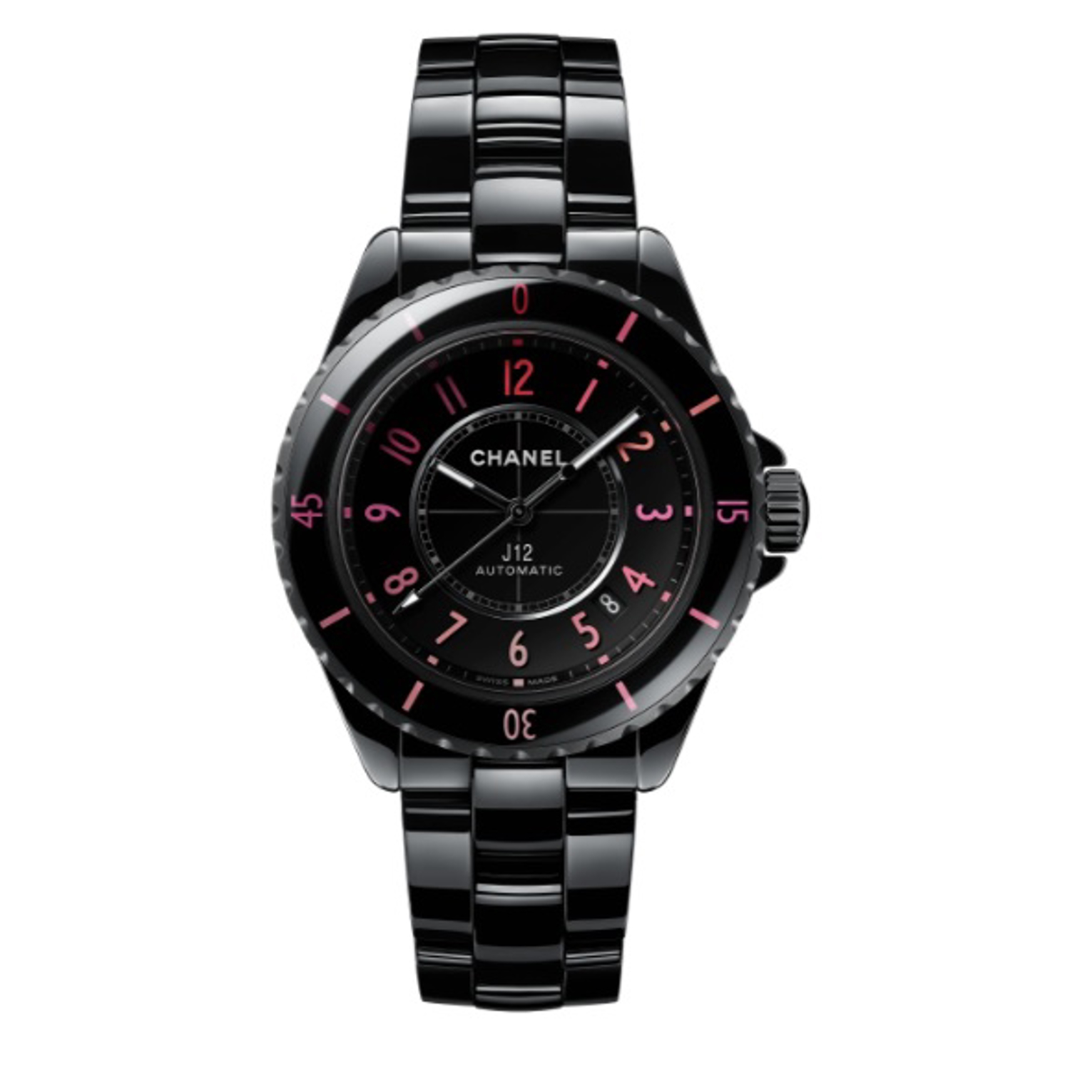 CHANEL - H10312 - J12 BLUSH CALIBRO 12.1, 38 MM