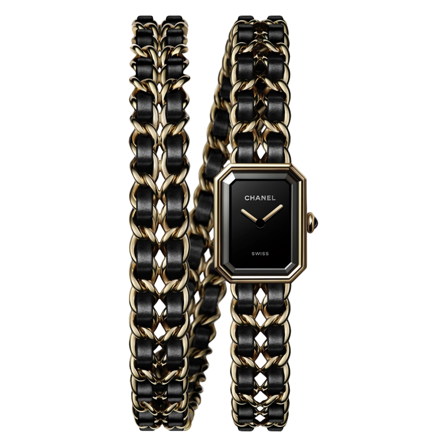 CHANEL - H10332-S - ICONIC DOUBLE TWIST CHAIN