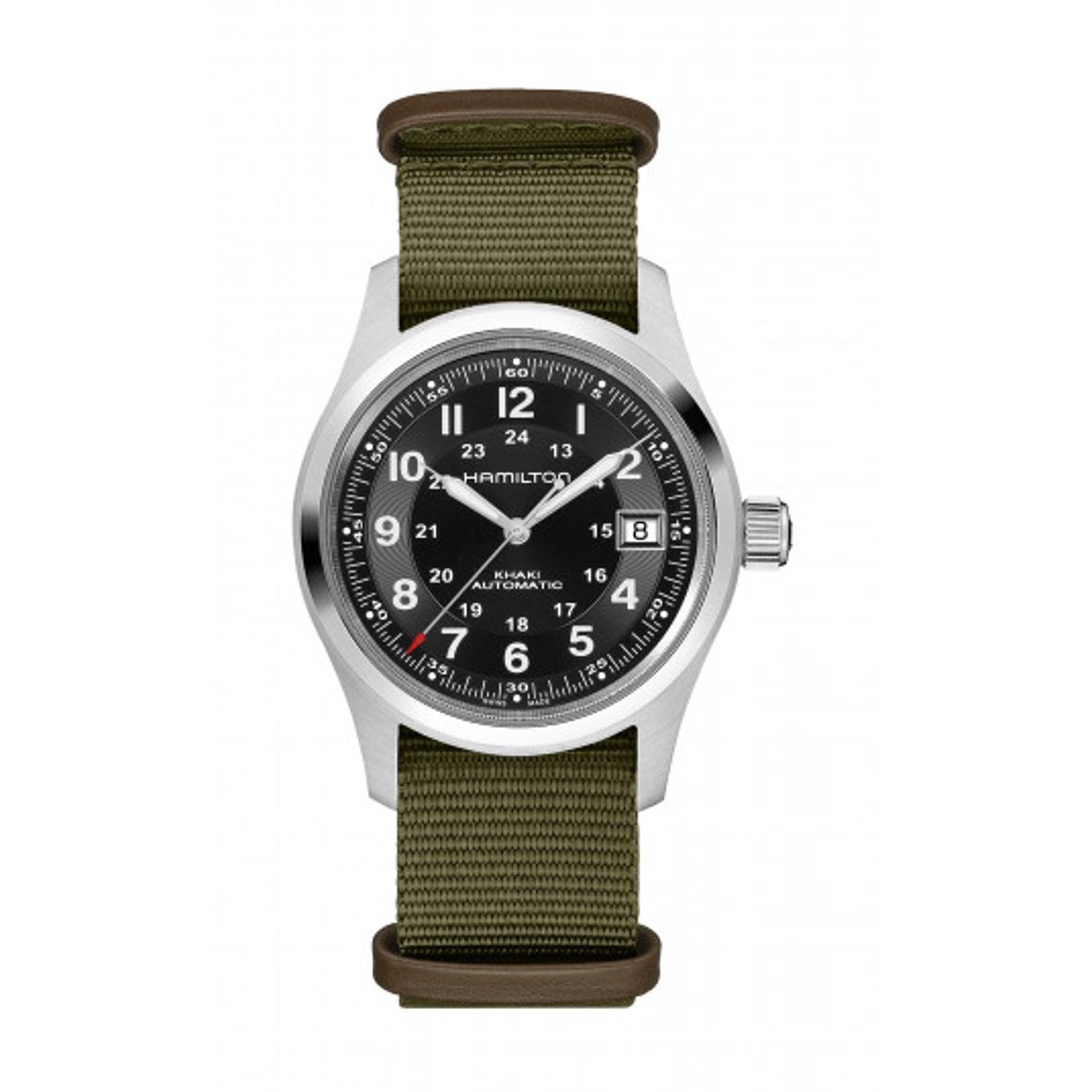 HAMILTON - H70475930 Khaki field x call of duty nero