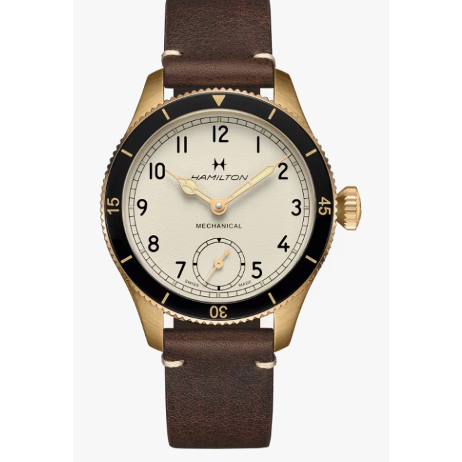 HAMILTON - H76709510 - Khaki Pilot Bronze