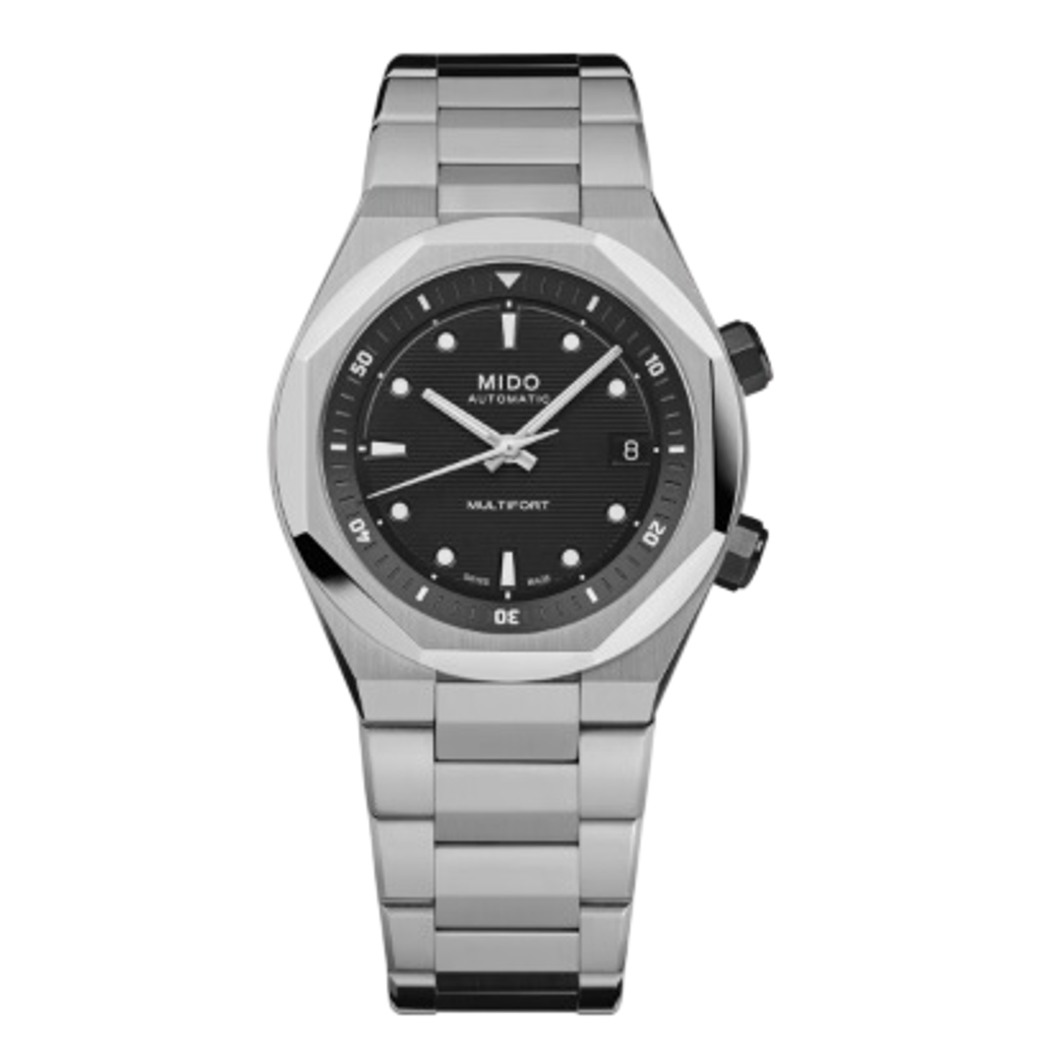 MIDO - M047.507.11.051.00 - Multifort 8 Two Crowns