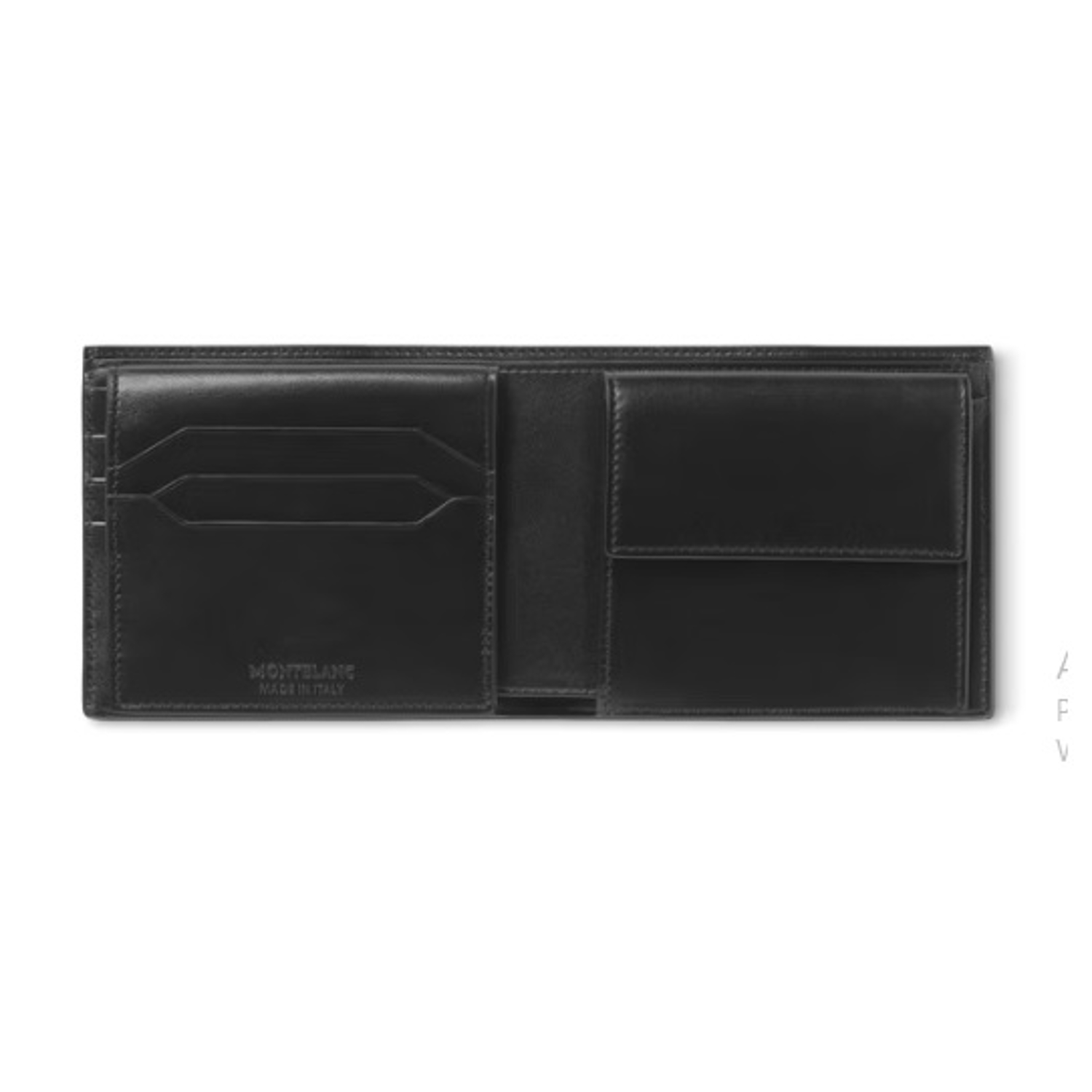 MONT BLANC - MB198315 - Meisterstück 10-Pocket Leather Wallet with Coin Purse