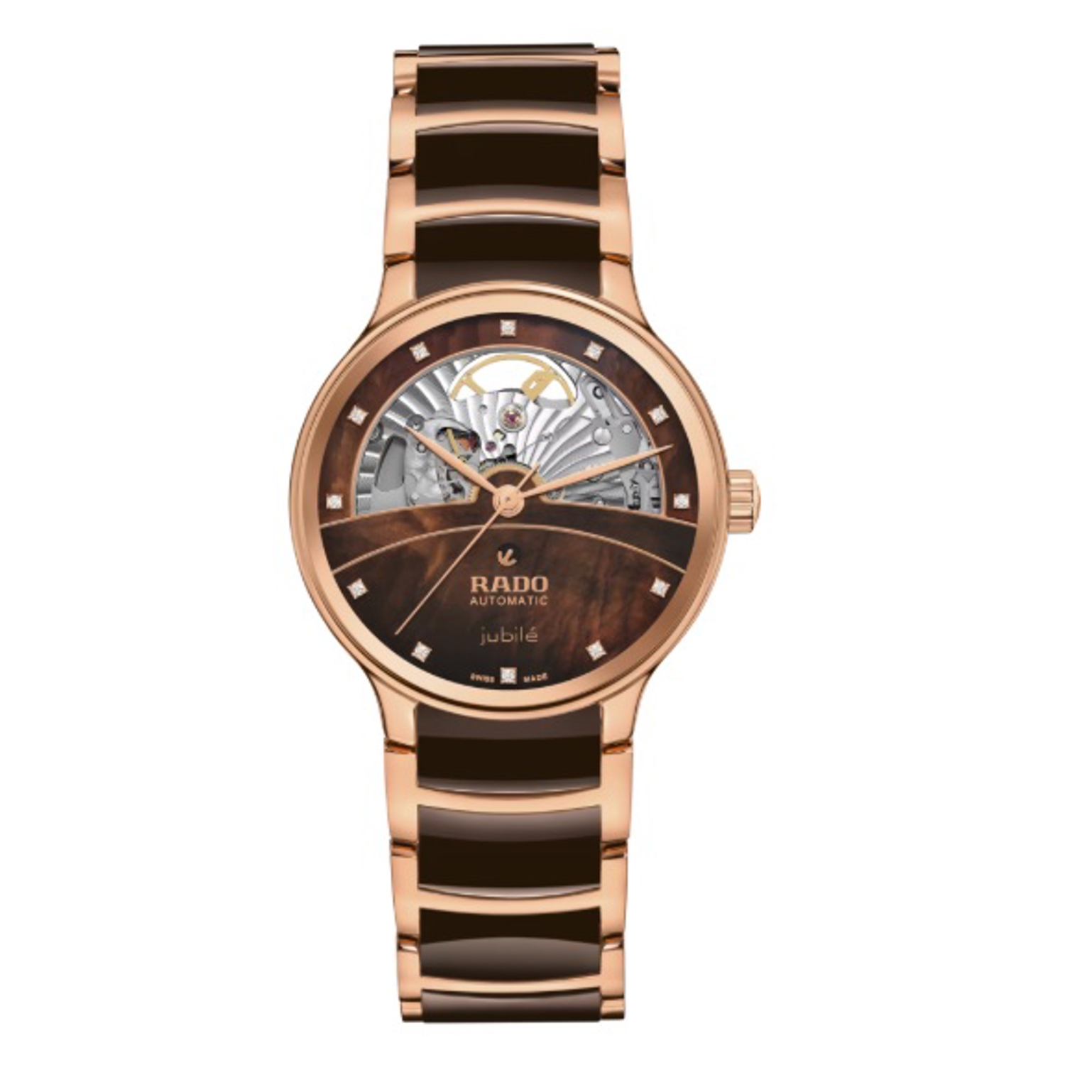 RADO - R30029902 - Centrix Automatic Diamonds Open Heart  35,0 mm, automatico, 98 g