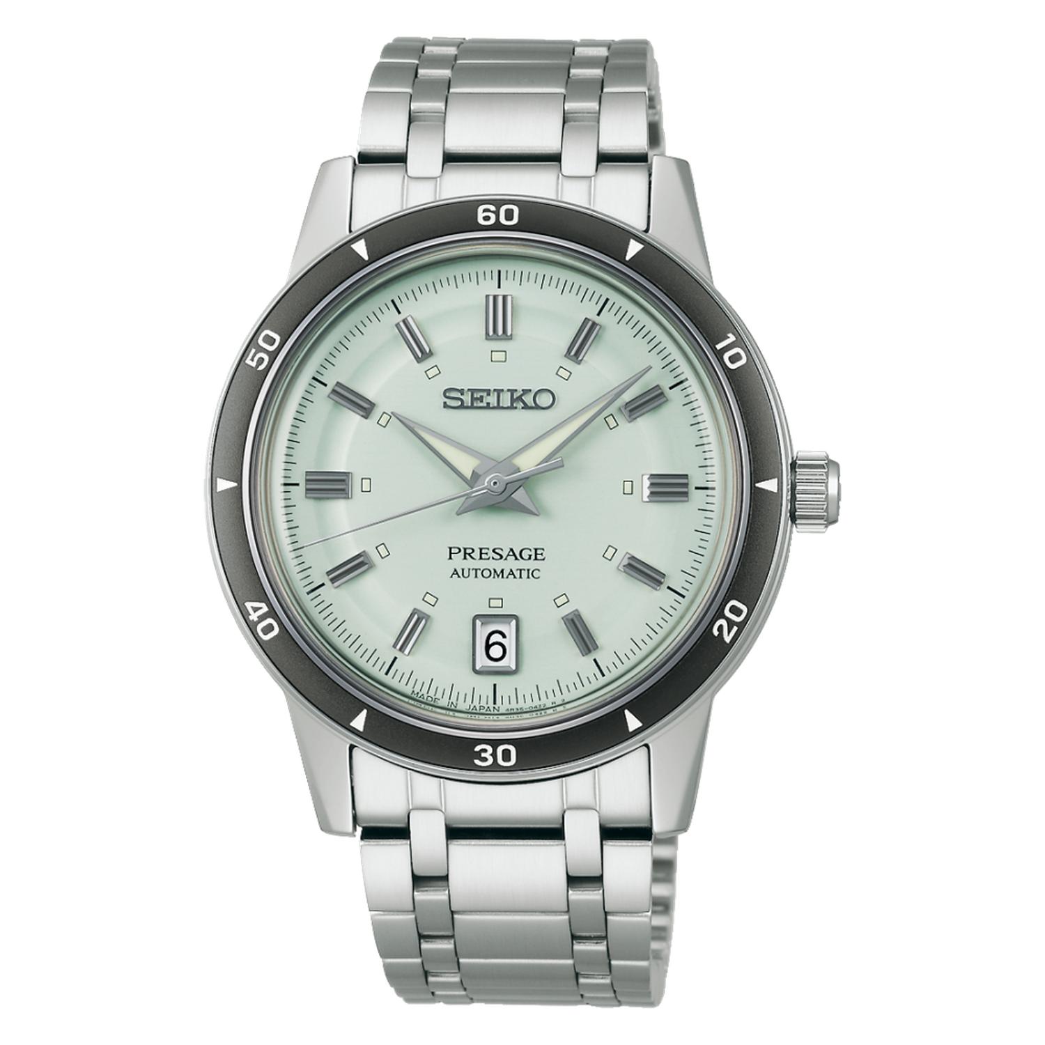 SEIKO - SRPL71J1 - PRESAGE Style 60's Automatic 3-Hand Date Watch