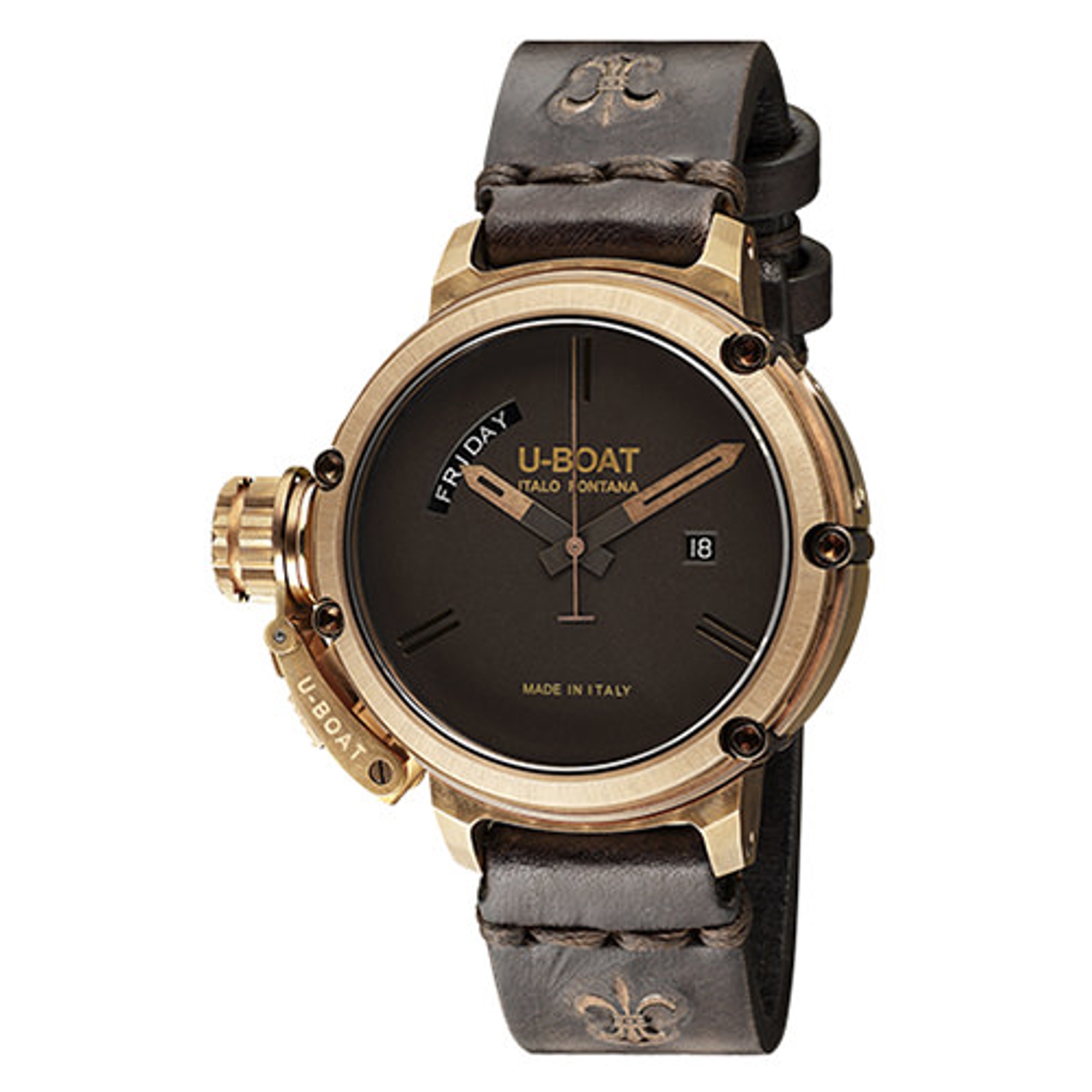 U-BOAT - U.7538 - Chimera 46 day date bronze