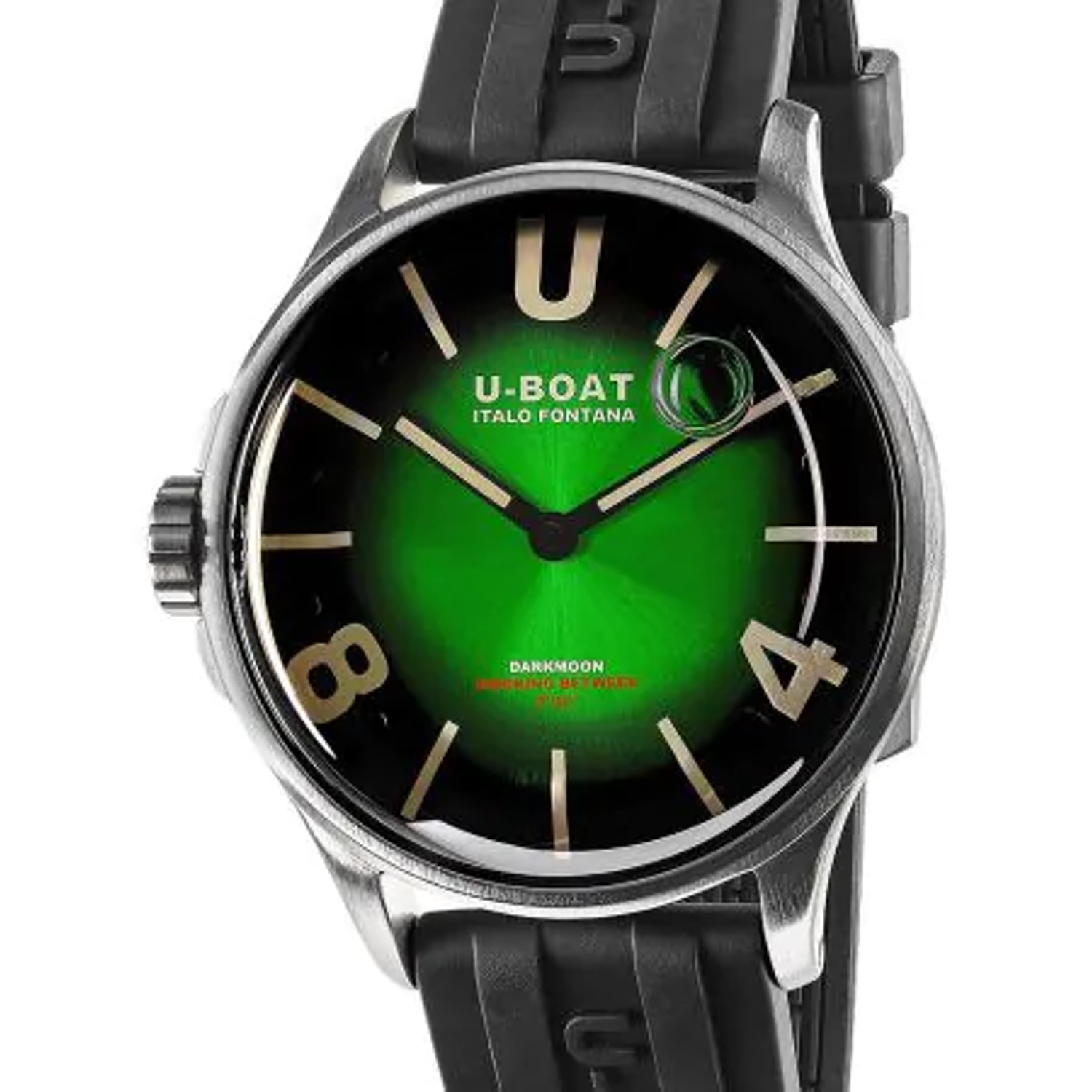 U-BOAT - U.9502/A - Darkmoon Green SS Soleil Men's Watch 40mm 5ATM