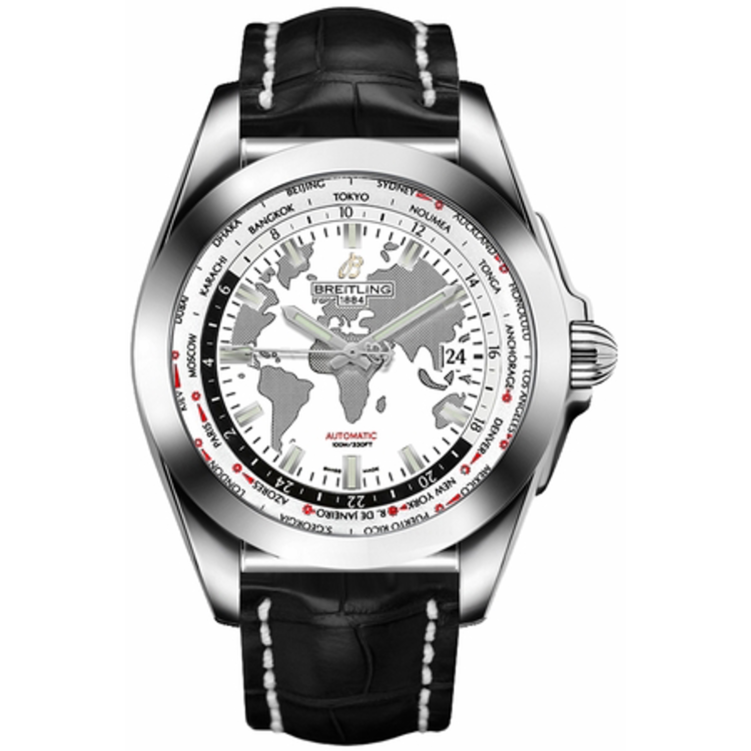 BREITLING - WB3510U0/A777/743P - Galactic Unitime Sleek