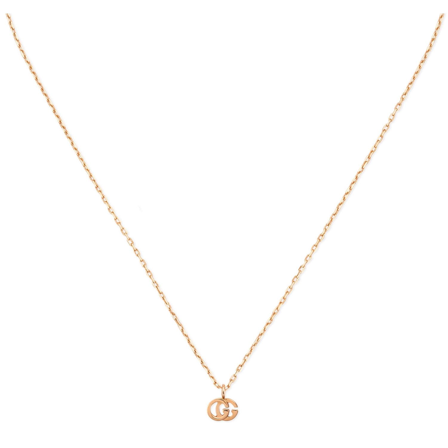GUCCI - YBB687118002 - GG Running Pendant in 18K Rose Gold