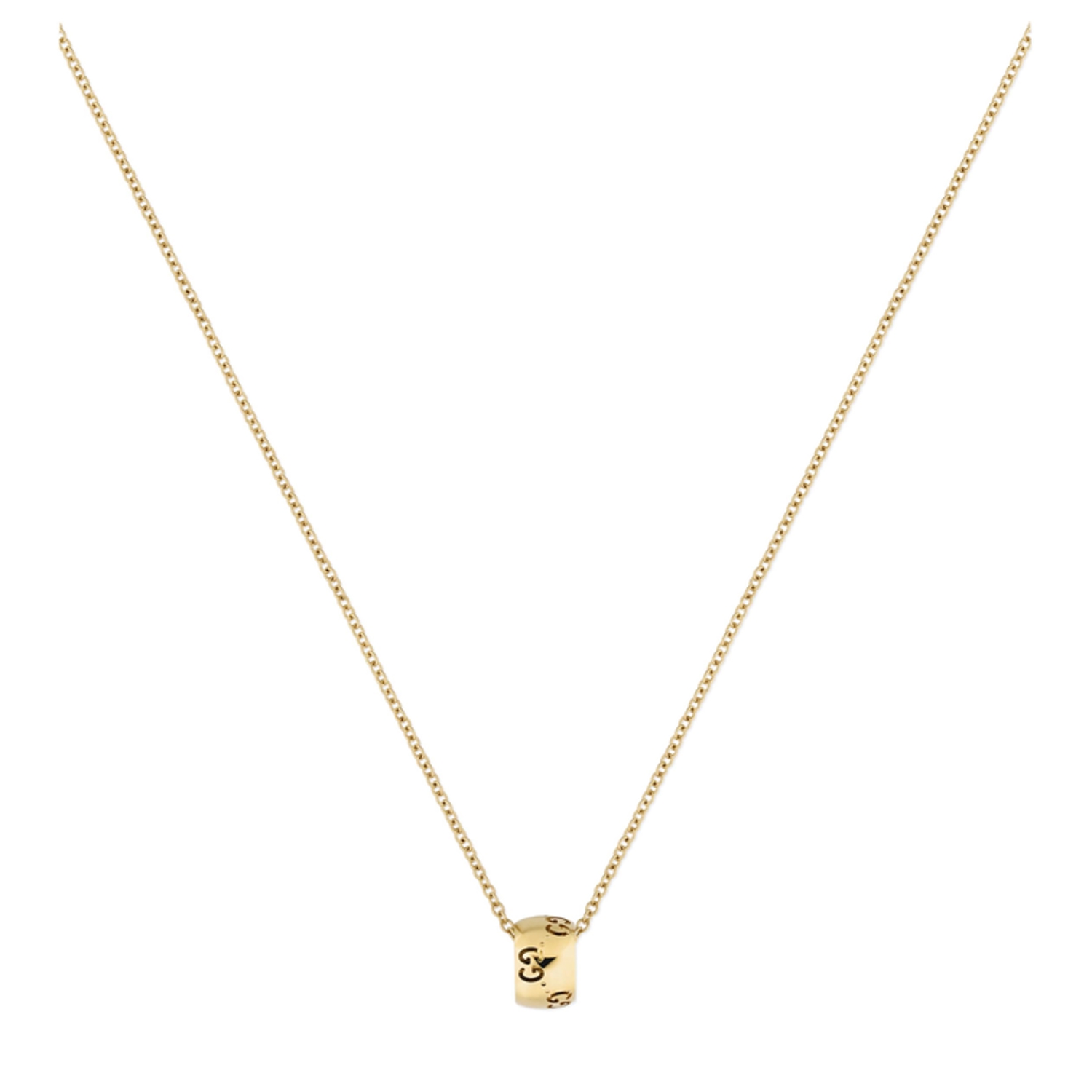 GUCCI - YBB804368001 - Icon necklace in 18-karat yellow gold