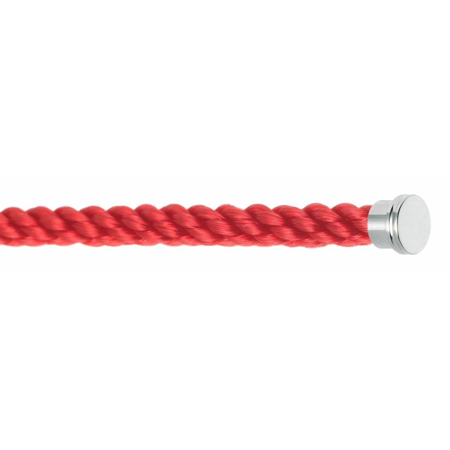FRED - 6B0158 - Interchangeable cable, large model, triple twist in red rope, steel ends